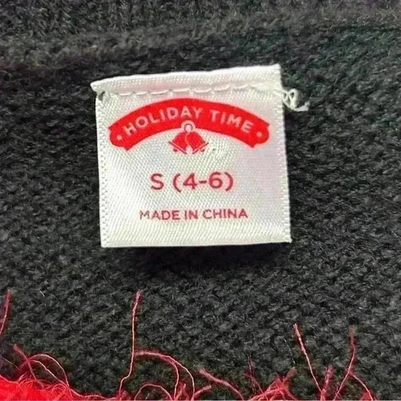 Holiday Time Sequin Christmas Sweater size Small - Picture 12 of 14